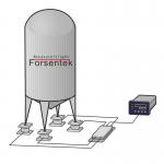 Vessel weighing system for vessels and tanks for sale