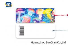 China 0.6mm PET 3D Lenticular Bookmark Customized Double Sides CMYK Printing supplier