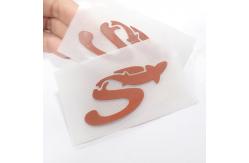 China 3D Effect Eco Friendly Silicone Heat Transfer Label Animal For Garment supplier