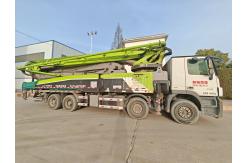 China 2019 56m Concrete Pump Truck with 4 Boom Sections in Original Condition supplier