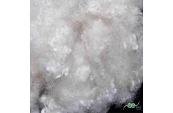 China Non-Siliconized Conjugated Hollow Polyester Fibre Coiled Coil 15D White supplier