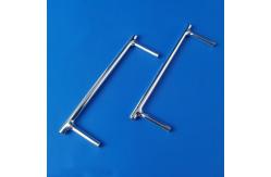 China Silver Coated Surface Quartz Glass Tube Stable Performance supplier
