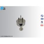Flat and Round Pin Test Plugs for AS/NZS 3112 Figure G1 Three-Pin Socket-Outlets with Full Insertion and Finger Test for sale