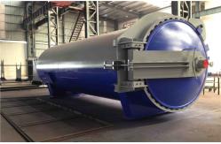 China Rubber Vulcanized Autoclave With Safety Interlock , PLC Control , High Temperature And Low Pressure supplier