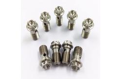 China DIN939 Titanium Stub Bolt Titanium Thread Screw For Industrial fasteners supplier