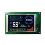 VA LCD Segment Display Module Chip On Board Color Icons 5.0V High Contrast LCD Display for sale
