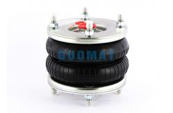 China FD76-14 DI CR Single Convoluted Air Spring Bellows Contitech Flange Air Balloon supplier