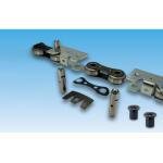 Professional Steel Stenter Chains , Customized Textile Machine Parts for sale