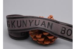 China Garments Use Non Slip Elastic Band With Custom Printed Shiny Silicone logo supplier