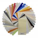 Window Shades 89mm 127mm Plain PVC Vertical Blinds Fabric CE SGS ROHS for sale