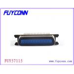 MD Type DDK 36 Pin Centronic Male Right Angle PCB Connector Certificated UL for sale