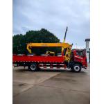 Customize Iron Crane Lifting Height 9.9m Hydraulic Turnover Dongfeng Dolica Obstacle Truck for sale