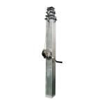 OEM ODM Hot Dip Galvanized Stadium Mast Pole Square Tube Type for sale