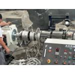 Polyethylene Customizable Plastic Pipe Extrusion Line OMRON Temperature Controller