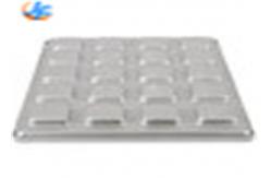 China RK Bakeware China Nonstick Aluminized Steel Square Ciabatta Roll Pan Baking Tray supplier