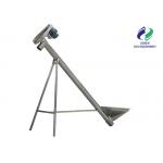 Automatic Pellet Inclined Screw Conveyor Screw Feeding Machine For Grains Paddy for sale