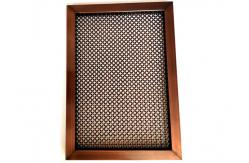 China Frame Design Architectural Wire Mesh With Antique Copper Plated Finshed supplier