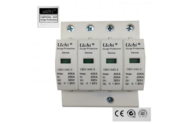 385V 40kA Surge Protector With Thermoplastic Housing