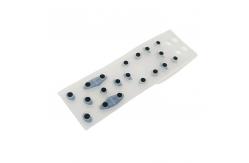 China Custom Design Conductive Custom Color Silicone Rubber Keyboard supplier