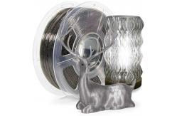 China Smoke Grey PETG Clear Glitter Filament 1.75mm 1kg 3D Printer Filament supplier