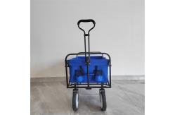 China Four 8 Inch Wheels Folding Collapsible Camping Wagon Trolley Cart supplier