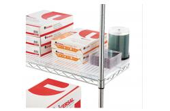 China 3 Tier Lightweight Home Wire Shelving Rack Unit Garage Storage Organizer supplier