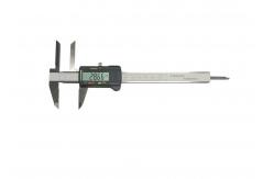 China Stainless Steel Long Upper Jaw Digital Caliper Ideal for Deep Groove Measurement supplier