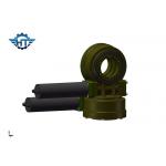 High Backlash Small Dual Axis Slew Drive Worm And Gear Structure For Solar Tracking System for sale