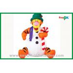 Inflatable Animal Costume Custom Orange Inflatable Monkey Inflatable Cartoon Character For Advertising for sale