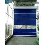 Commercial 0.8mm 280N PVC Fabric Roller Shutters for sale