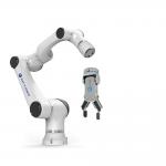 Flexible Hansrobot 6 Axis Collaborative Robot Arm Picking And Placing Elfin With Onrobot Gripper for sale