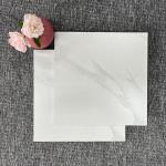 300x300mm Bathroom Porcelain Floor Tiles , Carrara Matte White Wall Tiles for sale