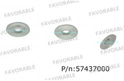 China Sharpener Wobble Spacer For Cutter GT7250 Parts , Part Number 57437000 supplier