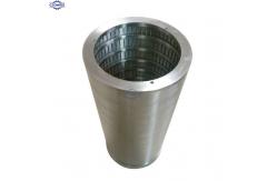 China 304/316 SS Wedge Wire Screen for Sieving and Filtration Operations supplier