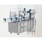 Automatic 0.75KW 2400BPH Liquid Filling And Sealing Machine for sale