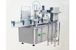 China Automatic 0.75KW 2400BPH Liquid Filling And Sealing Machine supplier