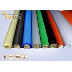 1000°F/550°C Heat Insulation Silicone Coated Fiberglass Fabric for sale
