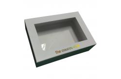China Magnetic Holographic Effect Blush Packaging Lash Box with Window Custom Logo HOLO supplier
