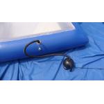 Adult Inflatable floating Saturn with strong handles and rings for water games