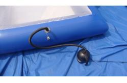 China Adult Inflatable floating Saturn with strong handles and rings for water games supplier