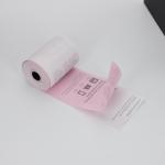FSC Virgin Wood Pulp Carbonless Paper Roll For POS Roll / Print for sale
