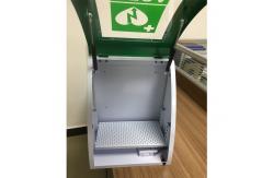 China CE Approved Curvy AED Wall Defibrillator Cabinet With LED Strip Ilumination supplier