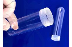 China Heat Resistant Clear Morse 6.5 Quartz Glass Bottle With Thread Mouth supplier