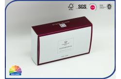 China 382g Silver Paper Box Custom Folding Carton Packaging For Cosmetics supplier