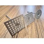 Aluminum Nail Perforated Base Insulation Stick Hangers Fixing Washer for sale