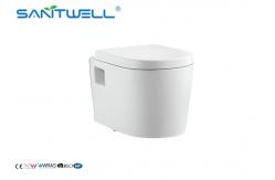 China Sanitary Wares WC Concealed Cistern Toilet Two Piece White Water-Saving supplier