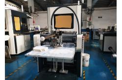 China L135XW100mm 1856kg Mobile Box Making Machine Short Setting Time supplier