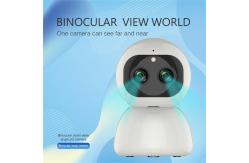 China 1080P Binocular Lens Smart WIFI CCTV Camera Face Recognition Voice Alarm supplier