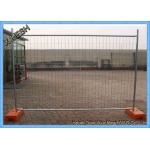 Movable Temporary Welded Mesh Fence Panels Steel Material Anti - Weather for sale