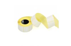 China Scratch Resistance Glassine Paper Thermal Label Paper Roll For Direct Thermo Label supplier